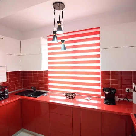 アパート Zev Imperia Apartament Mamaia Nord ナボダリ