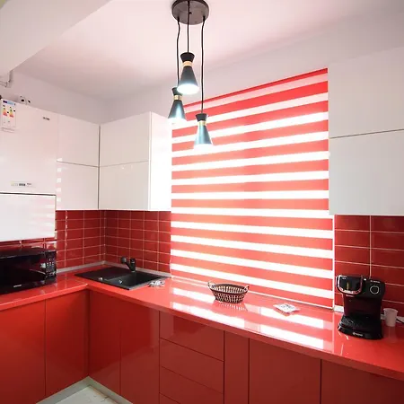 アパート Zev Imperia Apartament Mamaia Nord ナボダリ